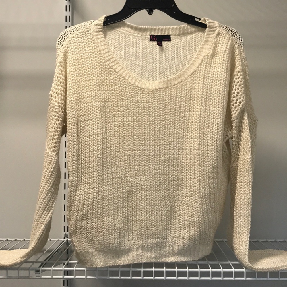 Cream and Gold Sweater✨